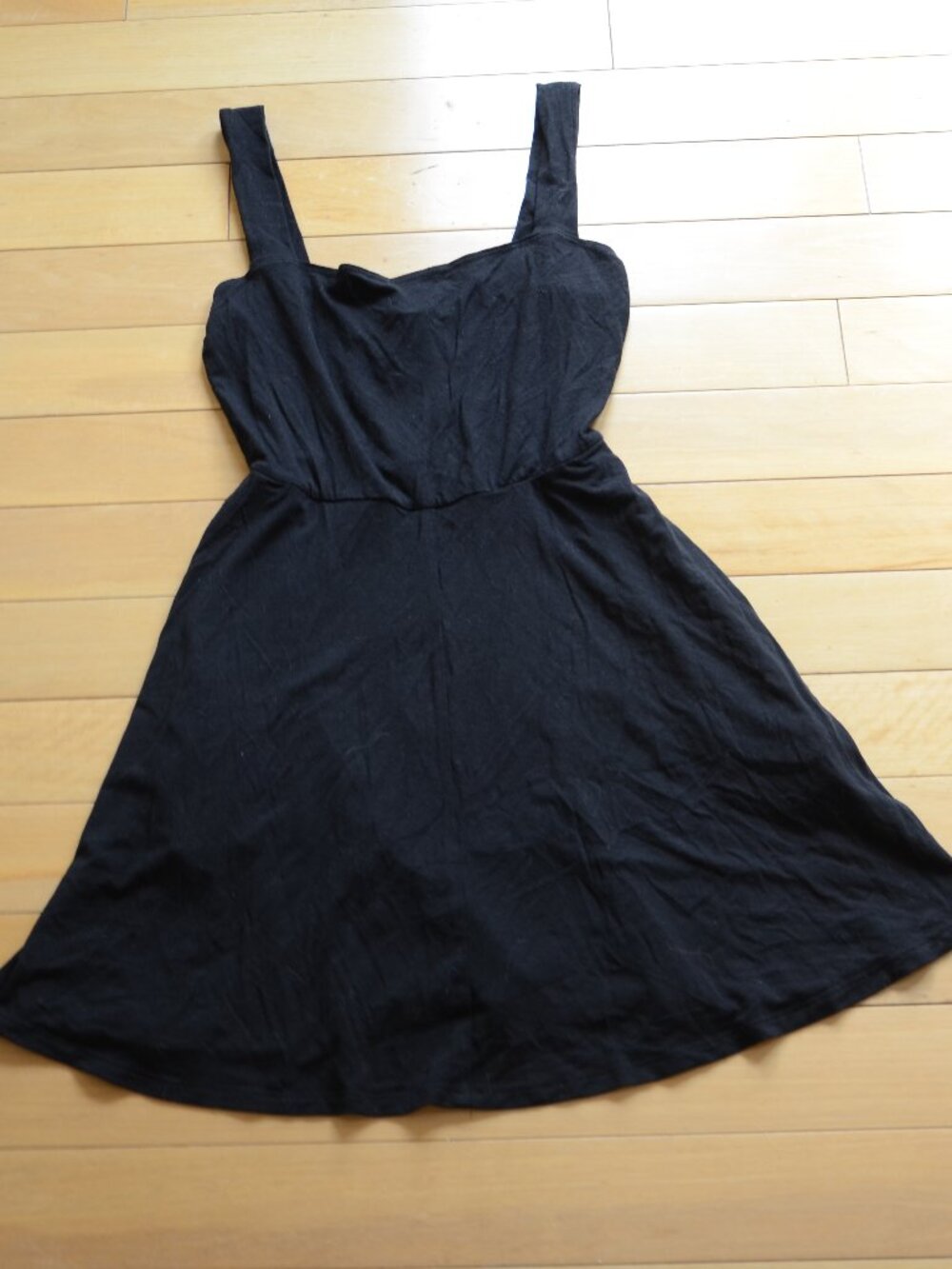 Reformation Jeans Black Mini Dress Size S
